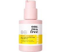 One.two.free! Pflege Gesichtspflege Daily Sun Protection Fluid SPF 50