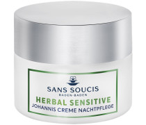Pflege Herbal Sensitive Johannis Creme Nachtpflege