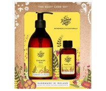 The Handmade Soap Collections Lemongrass & Cedarwood Körperpflege Geschenkset Shower Gel 300 ml + Body Oil 50 ml