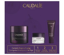 Caudalie Collection Premier Cru Geschenkset Die Creme 50 ml + Augenpflege 5 ml + Die Creme Reisegröße 15 ml
