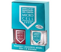 Micro Cell Pflege Nagelpflege Shellfix Resistant Gel Finish Nr. F8 Dark Purple