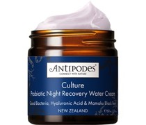Antipodes Gesichtspflege Feuchtigkeitspflege Culture ProbioticNight Recovery Water Cream