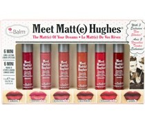 The Balm Lippen Lipstick MeetMatteHughes Vol.12 Long-Lasting Liquid Lipsticks Romantic 1,2 ml + Courteous 1,2 ml + Respectful 1,2 ml + Trustworthy 1,2 ml + Inelligent 1,2 ml + Adoring 1,2 ml