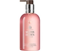 Molton Brown Collection Delicious Rhubarb & Rose Fine Liquid Hand Wash Glass Bottle