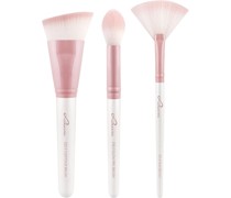 Luvia Cosmetics Pinsel Pinselset Prime Vegan Candy Highlight & Contour Set Fan Brush + Glow Pro Brush + Contour Brush
