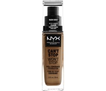 NYX Professional Makeup Gesichts Make-up Foundation Can't Stop Won't Stop Foundation Nr. 28 Warm Honey