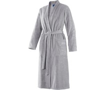 Damen Kimono Silber Größe 44/46; Länge 120 cm