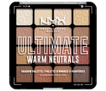 NYX Professional Makeup Augen Make-up Lidschatten Ultimate Shadow Palette Warm Neutrals