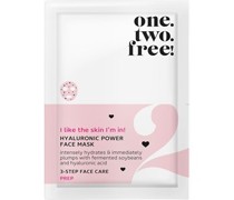 One.two.free! Pflege Gesichtspflege Hyaluronic Power Face Mask