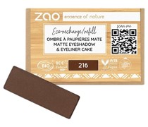 zao Augen Lidschatten & Primer Matt Eyeshadow Refill 216 Brown
