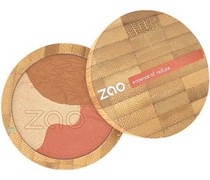 zao Gesicht Rouge & Highlighter 3in1 Bamboo Sublim Mosaic 351 Gold Medium