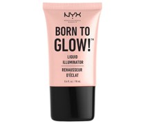 NYX Professional Makeup Gesichts Make-up Highlighter Born To Glow Liquid Illuminator Nr. 01 Sunbeam
