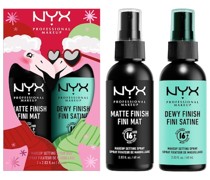 NYX Professional Makeup Gesichts Make-up Foundation Geschenkset Matte Finish Fini Mat 60 ml + Dewy Finish Fini Satine 60 ml
