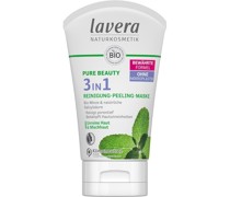 Lavera Gesichtspflege Faces Reinigung Pure Beauty 3in1 Reinigung Peeling Maske