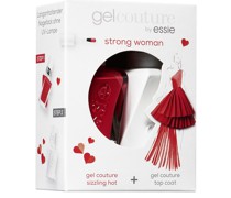 Make-up Nagellack Geschenkset Gel Couture Sizzling Hot 13;5 ml + Top Coat