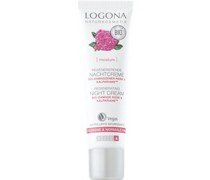 Logona Gesichtspflege Nachtpflege Bio-Damaszener Rose & KalparianeRegenerierende Nachtcreme