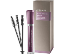 Make-up Augen 3 Looks Black Nano Mascara