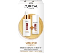 L’Oréal Paris Collection Revitalift Clinical Vitamin C Duo Vitamin C Serum 30 ml + Tägliches Anti-UV Fluid LSF 50+ mit antioxidativem Vitamin C 50 ml