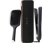 ghd Haarstyling Glätteisen gold® Geschenkset 2023 gold® professional advanced Styler + the all-rounder - paddle brush + Hitzeschutz-Etui