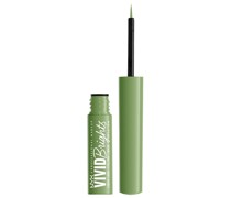 NYX Professional Makeup Augen Make-up Eyeliner Vivid Bright Liquid Liner 002 Ghosted Green