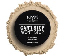 NYX Professional Makeup Gesichts Make-up Puder Can't Stop Won't Stop Setting Powder Nr. 02 Light Medium