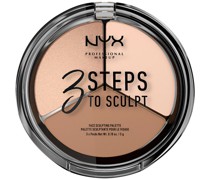 Gesichts Make-up Puder 3 Step To Sculpt Face Sculpting Palette Fair