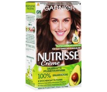 GARNIER Haarfarben Nutrisse Creme Dauerhafte Pflege-Haarfarbe 6N Nude Natürliches Dunkelblond