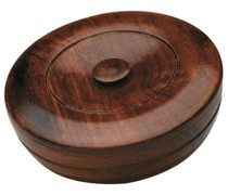 Taylor of old Bond Street Herrenpflege Sandelholz-Serie Sandalwood Herbal Shaving Hard-Soap in Wooden Bowl