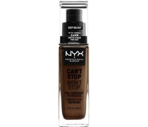 NYX Professional Makeup Gesichts Make-up Foundation Can't Stop Won't Stop Foundation Nr. 42 Deep Walnut