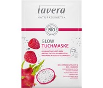 Lavera Gesichtspflege Faces Masken Bio-Drachenfrucht & Bio-HimbeereGlow Tuchmaske