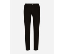 Jeans Skinny Stretch schwarz gewaschen