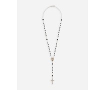 Rosenkranz-Kette mit natürlichen Steinen