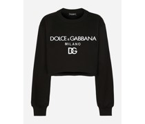 Sweatshirt aus Jersey mit Print Dolce&Gabbana