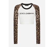 Langarm-T-Shirt mit Dolce&Gabbana-Logo