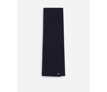 Strickschal aus Kaschmir mit DG-Patch
