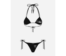 Triangel-Bikini mit Print DG VIB3