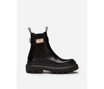 Stiefelette aus Kalbsleder