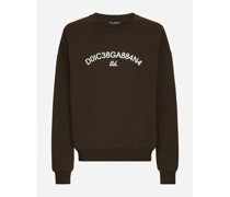 Rundhalssweatshirt Logoprint Dolce&Gabbana