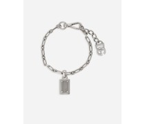 Armband mit Dolce&Gabbana-Logoplakette