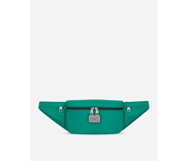 Gürteltasche aus Nylon mit Logoplakette