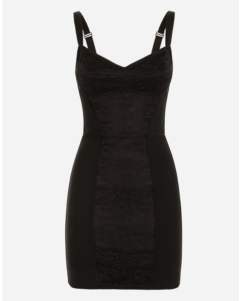 Dolce & Gabbana Damen Slip Dress Miederdesign