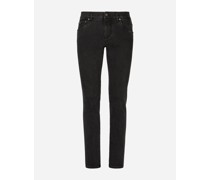 Jeans Skinny Stretchdenim gewaschen