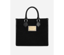 Kleiner Shopper aus Frottee