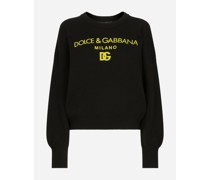 Pullover aus Kaschmir mit Dolce&Gabbana-Logo