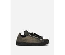 Sneaker Portofino aus Patchwork-Denim