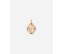 Devotion-Charm aus Gelbgold