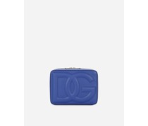 Mittelgroße Camera Bag DG Logo Bag aus Kalbsleder