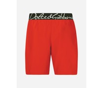 Mittellange Badeshorts Dolce&Gabbana-Logo