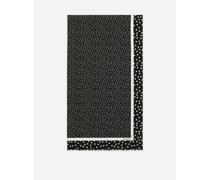 Pareo 110 x 190 aus Baumwolle Punkteprint