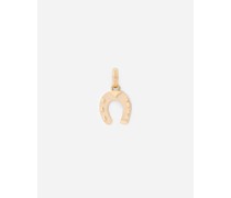 Good Luck-Charm aus Gelbgold